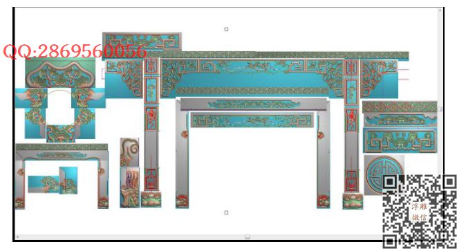 精雕图精品灵芝案台中堂八仙桌灵芝椅神台案台大堂 浮雕_仿古灵芝沙发中堂椅子宝座精雕图浮雕图